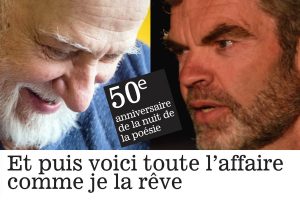 Reporté - Garneau/Bori | 50e anniversaire de la Nuit de la poésie @ Théâtre Outremont
